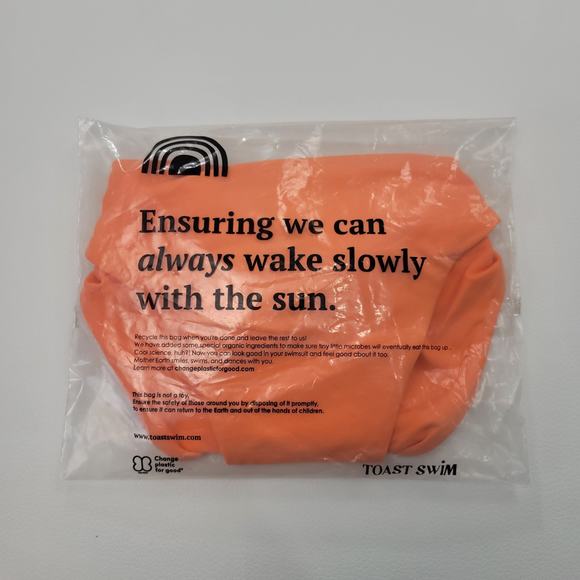 Free‎ People x Toast Swim Signature High Hip Bikini Bottom Size XL in Nectarine - Picture 4 of 7